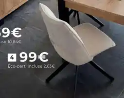 Cocktail Scandinave Chaise wexford offre