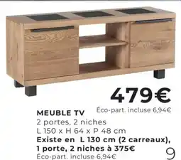 Cocktail Scandinave MEUBLE TV offre