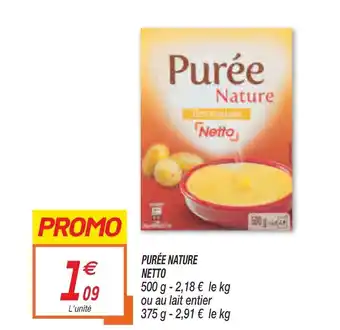 Netto Purée nature netto offre
