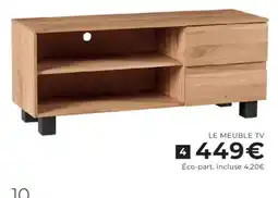 Cocktail Scandinave MEUBLE TV offre