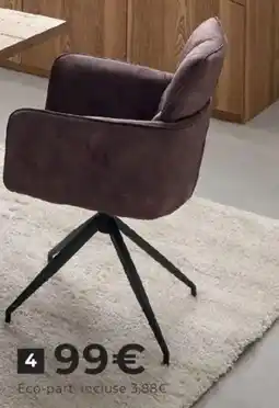 Cocktail Scandinave 4 CHAISE TOURNANTE 180° UTOPIA offre