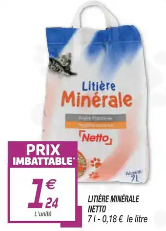Netto Litière minérale netto offre