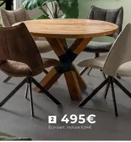 Cocktail Scandinave TABLE RONDE offre