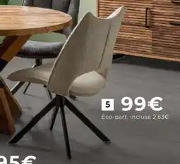 Cocktail Scandinave CHAISE WEXFORD offre