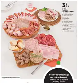 Hyper U Plateau de charcuterie offre