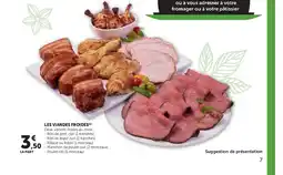 Hyper U Les viandes froides offre