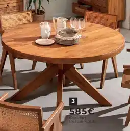 Cocktail Scandinave TABLE MAHINI offre