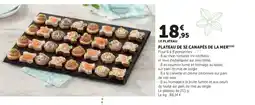 Hyper U Plateau de 32 canapés de la mer offre