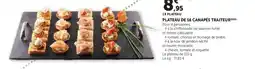 Hyper U Plateau de 16 canapés traiteur offre