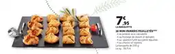 Hyper U 16 mini paniers feuilletés offre