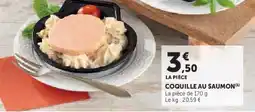 Hyper U Coquille au saumon offre