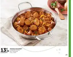 Hyper U Rougail saucisses offre