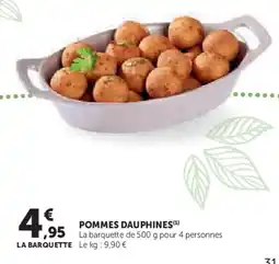 Hyper U Pommes dauphines offre