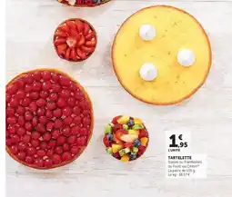 Hyper U Tartelette offre