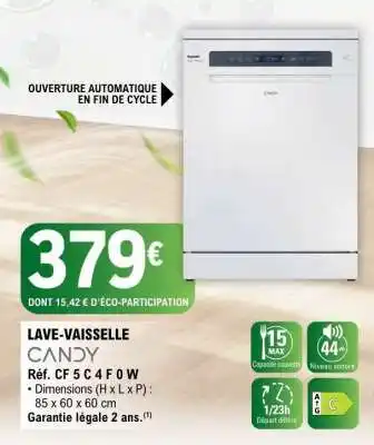 LAVE-VAISSELLE CANDY