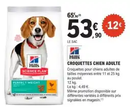 E.Leclerc Hill's Science Plan Croquettes Chien Adulte offre