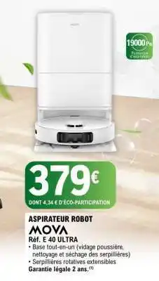 E.Leclerc ASPIRATEUR ROBOT “MOVA” offre