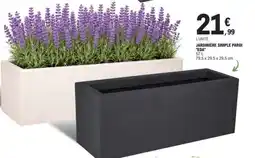E.Leclerc JARDINIÈRE SIMPLE PAROI offre