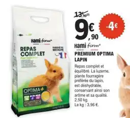 E.Leclerc PREMIUM OPTIMA LAPIN offre