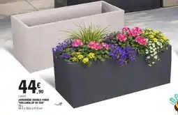 E.Leclerc JARDINIÈRE DOUBLE PAROI 'VOLCANIA UP DE EDA' offre