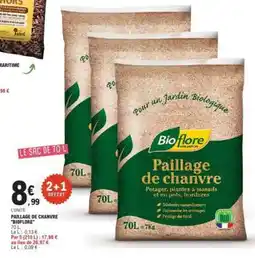 E.Leclerc PAILLAGE DE CHANVRE BIOFLORE offre