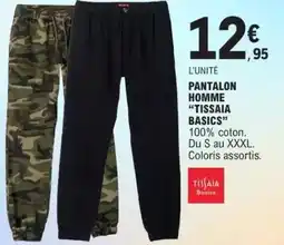 E.Leclerc Pantalon homme tissaia basisc offre