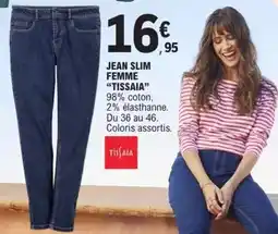 E.Leclerc Jean slim femme offre