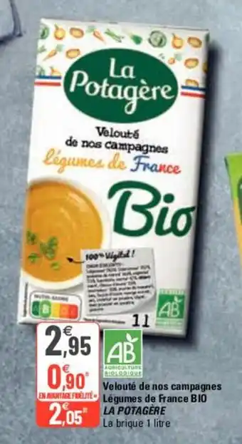 G20 Velouté de nos camapagnes offre