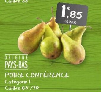 G20 Poire Conférence offre