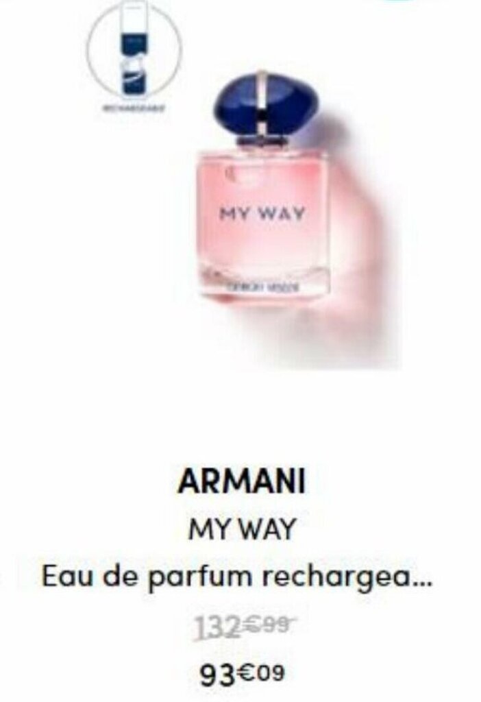 Armani my way online marionnaud