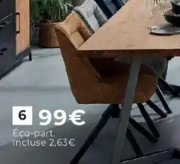 Cocktail Scandinave CHAISE TOURNANTE 180° WILLISTON offre