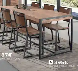 Cocktail Scandinave TABLE offre