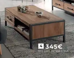 Cocktail Scandinave TABLE BASSE offre