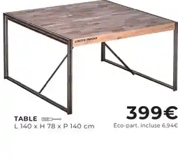 Cocktail Scandinave TABLE offre
