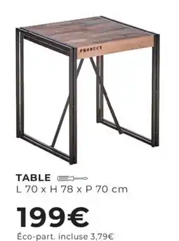 Cocktail Scandinave TABLE offre