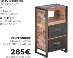 Cocktail Scandinave CHIFFONNIER offre