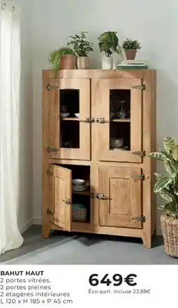 Cocktail Scandinave BAHUT HAUT offre