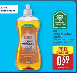 ALDI TWIDO LIQUIDE VAISSELLE EXPERT offre