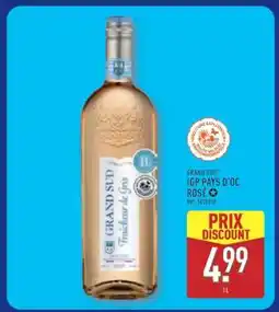 ALDI GRAND SUD IGP PAYS D'OC ROSÉ offre