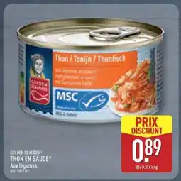 ALDI GOLDEN SEAFOOD THON EN SAUCE offre