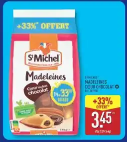 ALDI ST MICHEL MADELEINES CŒUR CHOCOLAT offre