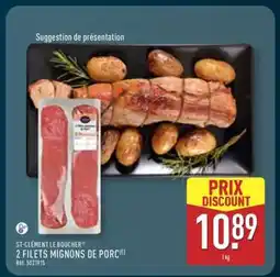 ALDI 2 filets mignons de porc offre