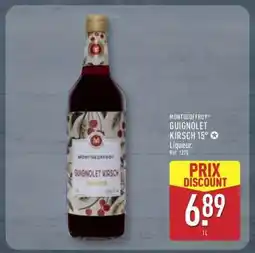 ALDI MONTEGEOFFROY GUIGNOLET KIRSCH 15° offre
