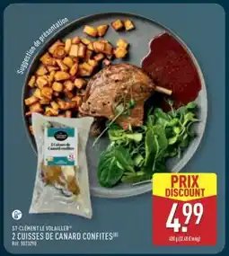 ALDI 2 Cuisses de Canard Confites offre