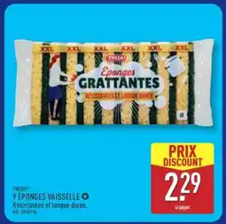 ALDI TWIDO 9 ÉPONGES VAISSELLE offre