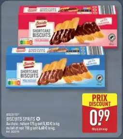 ALDI BISCOTTO BISCUITS SPRITS offre