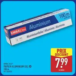 ALDI PAPIER ALUMINIUM XXL offre