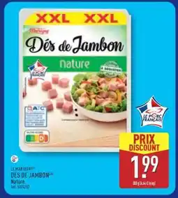 ALDI Dés de Jambon Nature offre