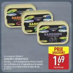 ALDI SARDINES AROMATISÉES offre