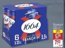 ALDI BIÈRE BLONDE 5,5° offre